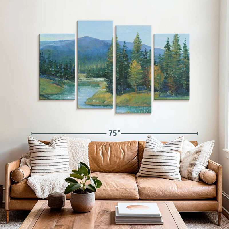 Alvord Trout Stream II, 42" H x 68" W