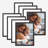 Black Wood Picture Frame - Set of 8-89856020