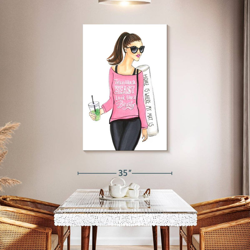 Senne Yogi, 48" H x 32" W