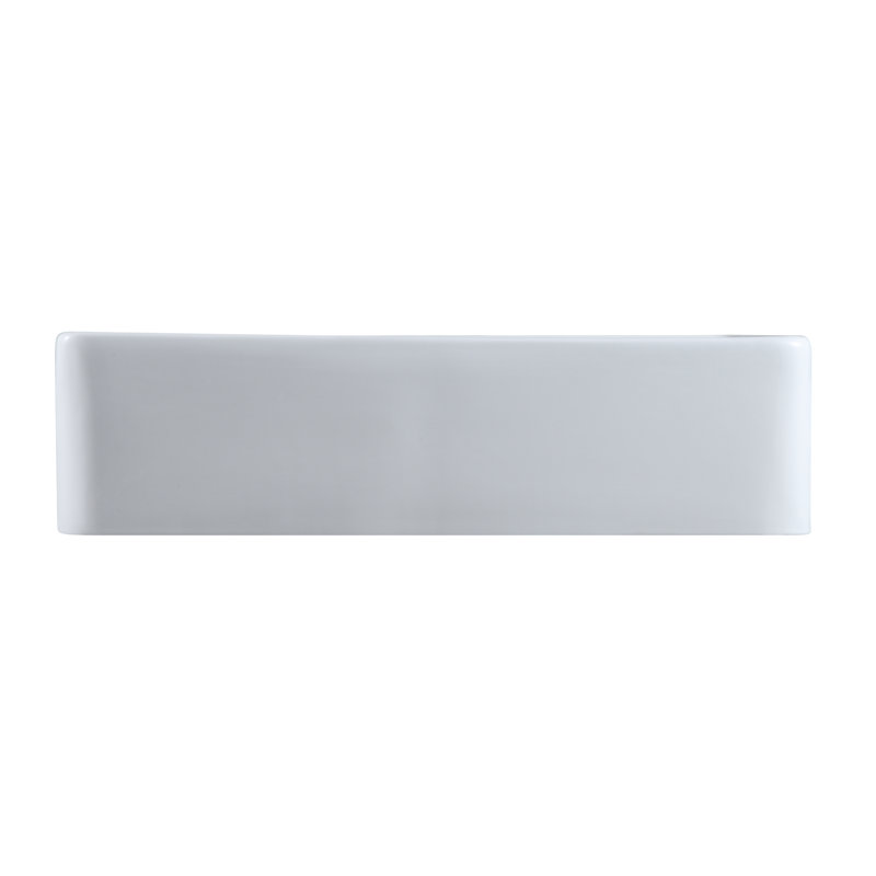 Évier de cuisine à simple cuve en céramique 33 x 20 Topcraft