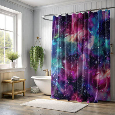 Kearsarge Abstract Shower Curtain