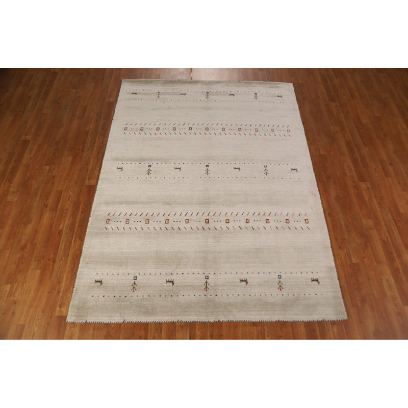 Little Animals Gabbeh Oriental Area Rug