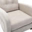 Chaise berçante confortable à haut dossier en polyester de conception moderne Essential