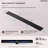 4" Rectangular Grate Tile-in Shower Drain-110910897