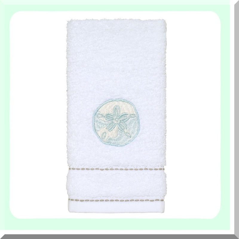 Farmhouse Soft Cotton Fingertip Towel - Absorbent Bathroom Accessory Collection
