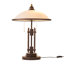 Lampe de table avec abat-jour en verre givré-820557344