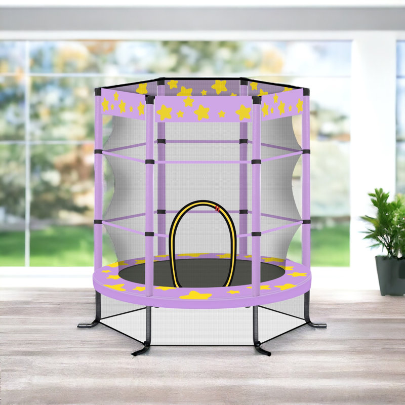 VIRUBI Trampoline, Purple