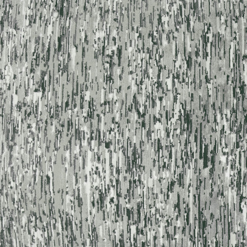 Coussin décoratif Yanbu, Gris, Carré 24 po