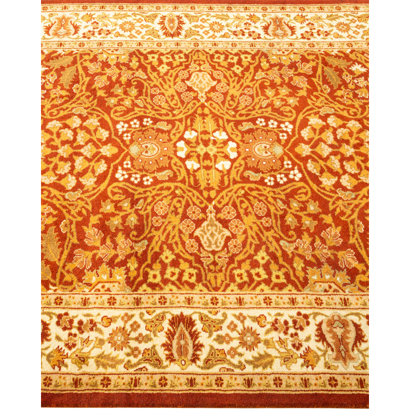 Classic One-of-a-Kind 3' 2" X 12' 4" Hand Knotted Area Rug