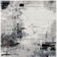 Stotfold Abstract Area Rug in White/Granite