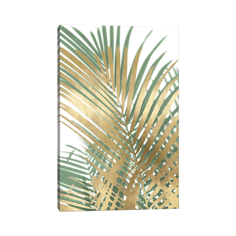 Palm Shadows I by Melonie Miller - Print on Canvas, Wrapped Canvas, 66.04cm H x 45.72cm W x 3.81cm D