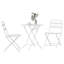 Vidaxl Bistro Set Folding 3 Pcs Steel-117955442