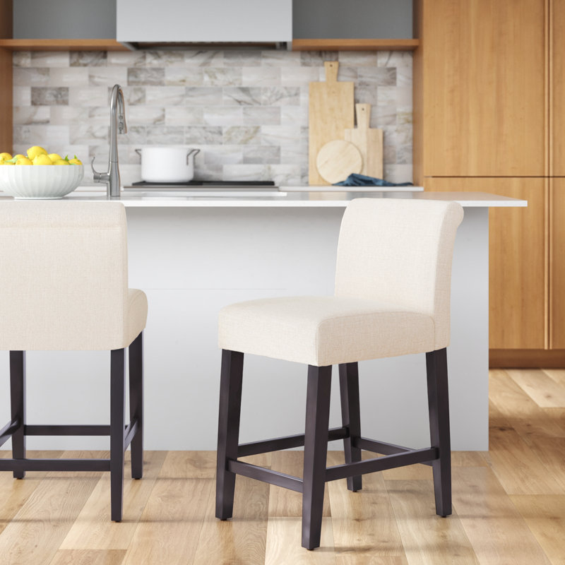 Tabouret de comptoir et de bar Altovise, Tabouret de comptoir (24 po), Beige