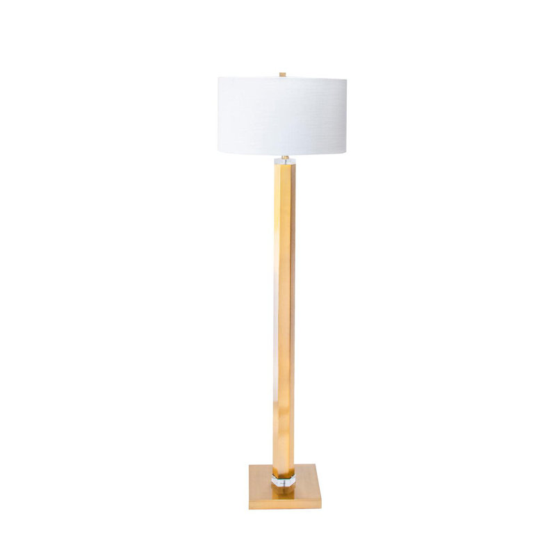60'' Brass Traditional Floor Lamp