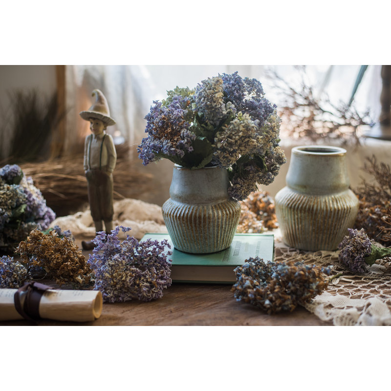 Vase de table sous-vitrage en céramique Rutz, H 6 po x l 5 po x P 5 po