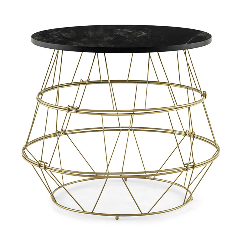 Table de bout avec cadre Gregoria