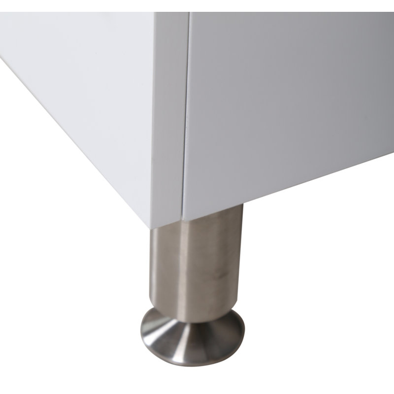 Ensemble de meuble-lavabo de salle de bain simple 48 po Karson, blanc