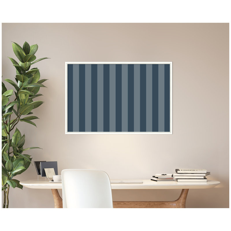 Tableau d'affichage en lin encadré en tissu, H 25 po x l 37 po x P 1,75 po, Lucie White