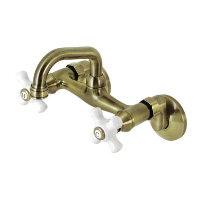 Robinet de bar mural 2 trous Kingston Brass