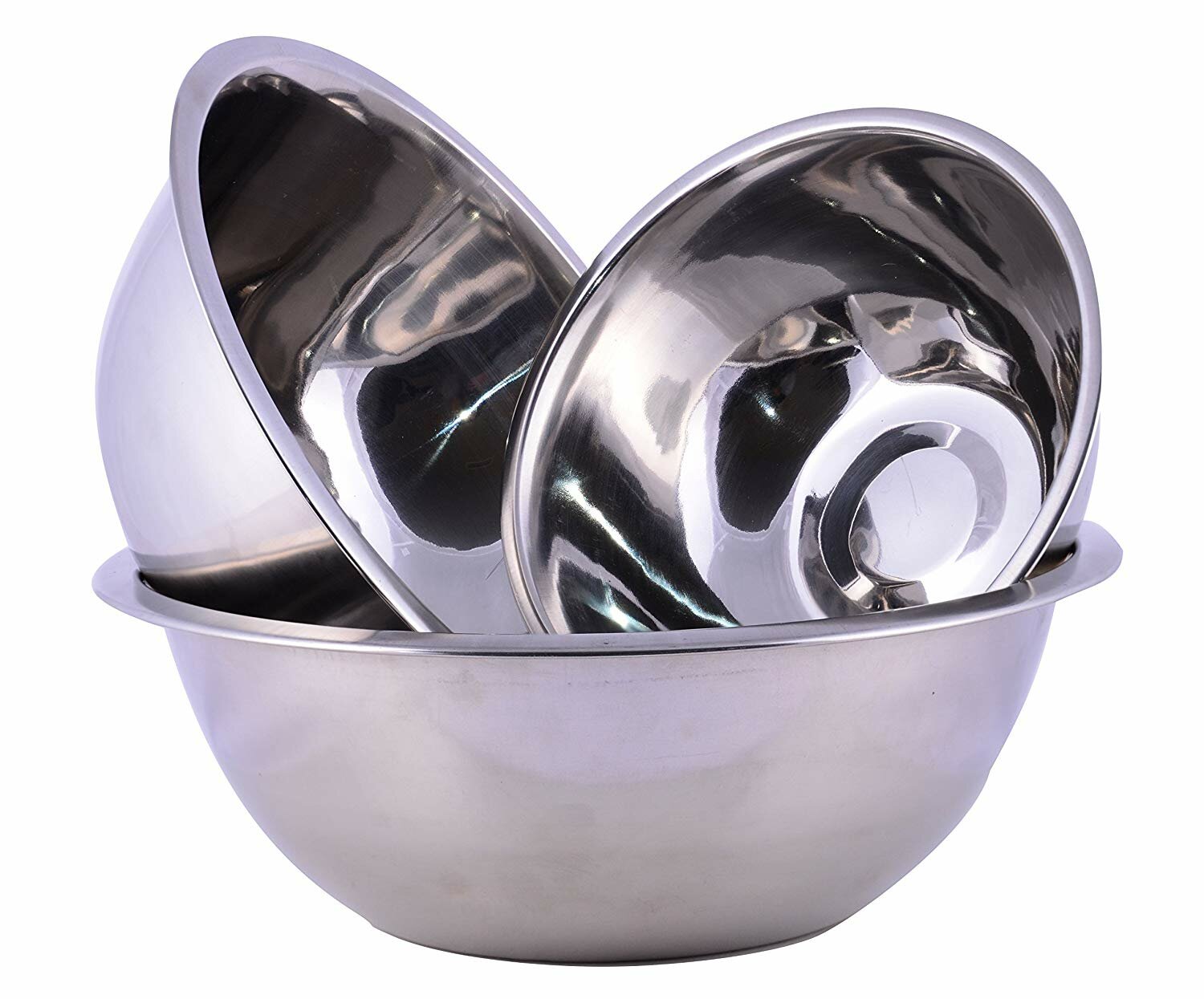 Symple Stuff Lynette Stainless Steel Mixing Bowl Set & Reviews