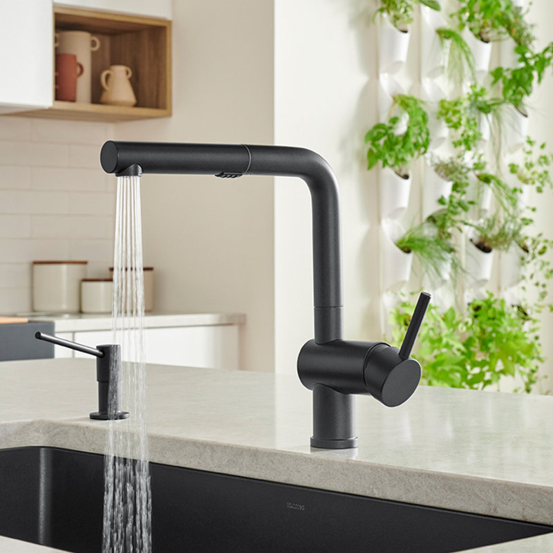 Robinet de cuisine Linus, Anthracite