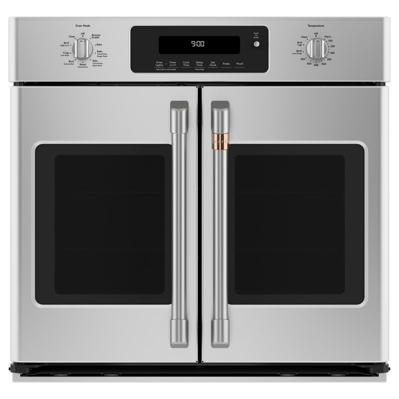 French Door Wall Oven Handle Kit, Brushed Stainless
