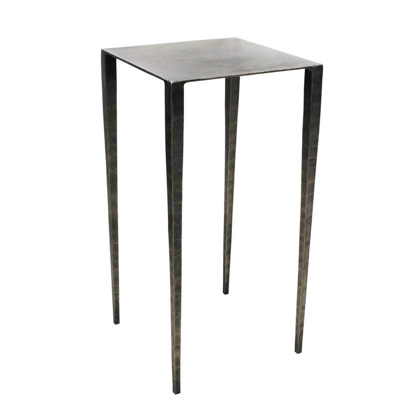  Table d'appoint Noah Iron - Finition nickel antique