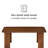 Hepza 48" Rectangular Solid Wood Coffee Table-948678000