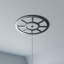 Médaillon de plafond 16 po x 16 po x 5 3/4 po x P 1/2 po Graceial-40714956-40714977