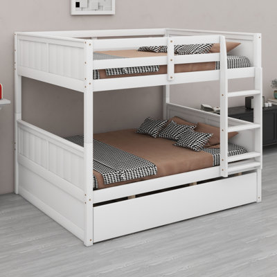 Lit superposé avec lit gigogne intégré pour un espace de couchage supplémentaire