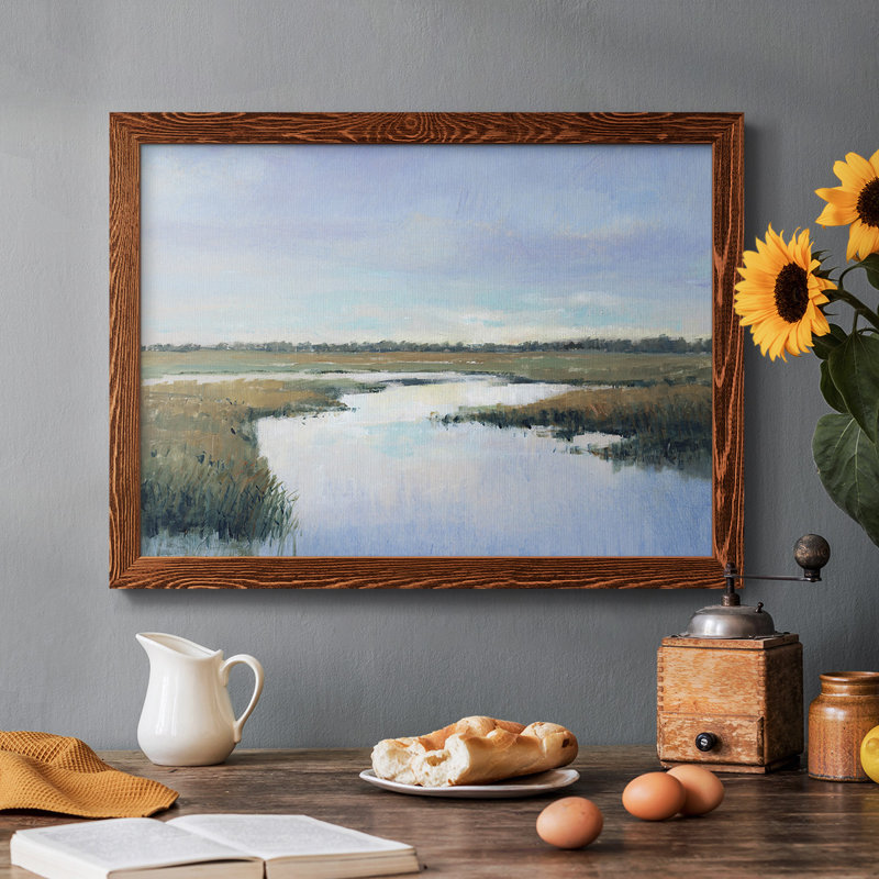 «Coastal Plains I», reproduction sur toile, Érable, H 28 po x l 42 po x P 1,5 po