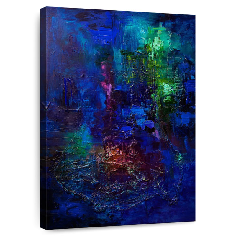 Avery Blue II, 45" H x 30" W