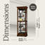 Funiture Trend Design Curio Cabinet