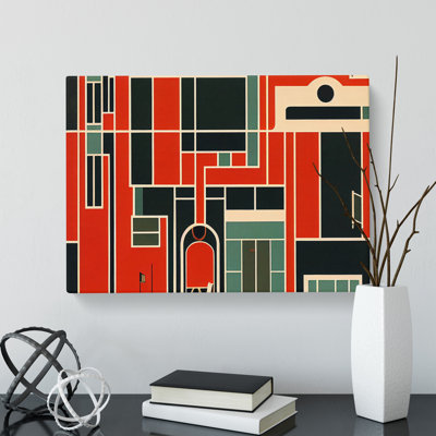 Deco Architecture Vol.1 - Wrapped Canvas