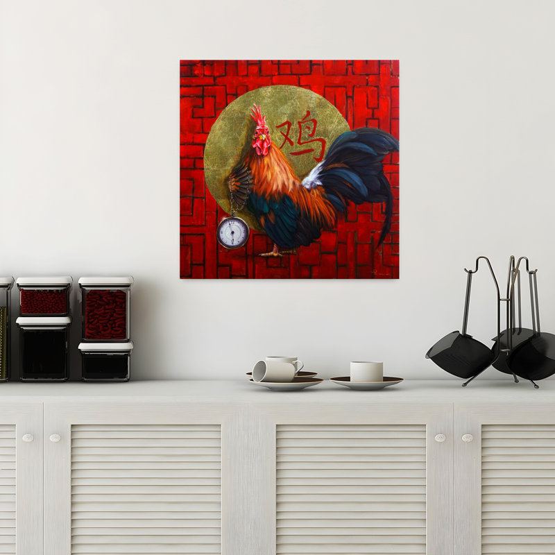 Keeper Of Time, art urbain contemporain, H 18 po x l 18 po
