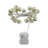 Battery Operated String Lights with 20 Distressed Silver Balls