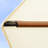 13 FT Round Wood Pattern Cantilever Umbrella,Cream-91018039