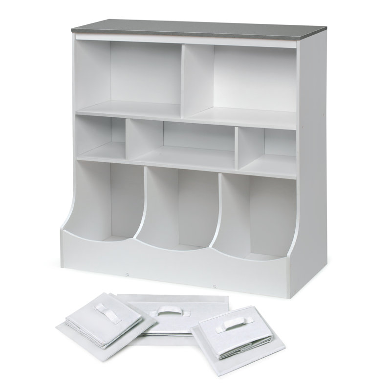 Harriet Bee Toy Organizer, White/Gray