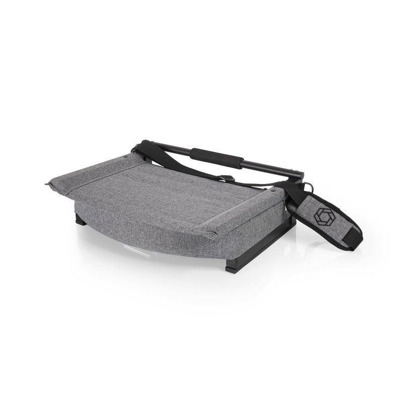 Siège Gridiron Stadium - Chaise pliante légère et portable pour gradins et bancs Takao, Gris