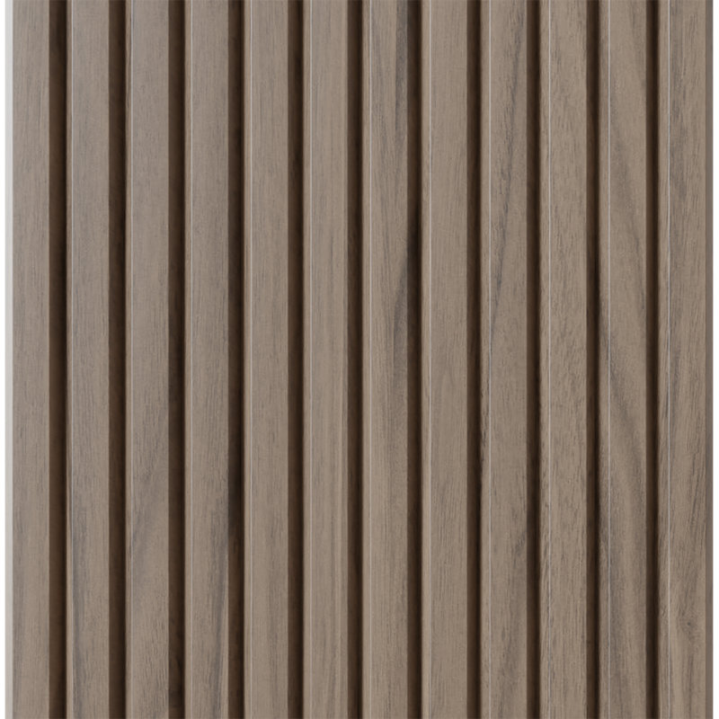 Tambour à lattes biseautées de 1 po de hauteur (l 12 po x L 48 po), Noyer naturel