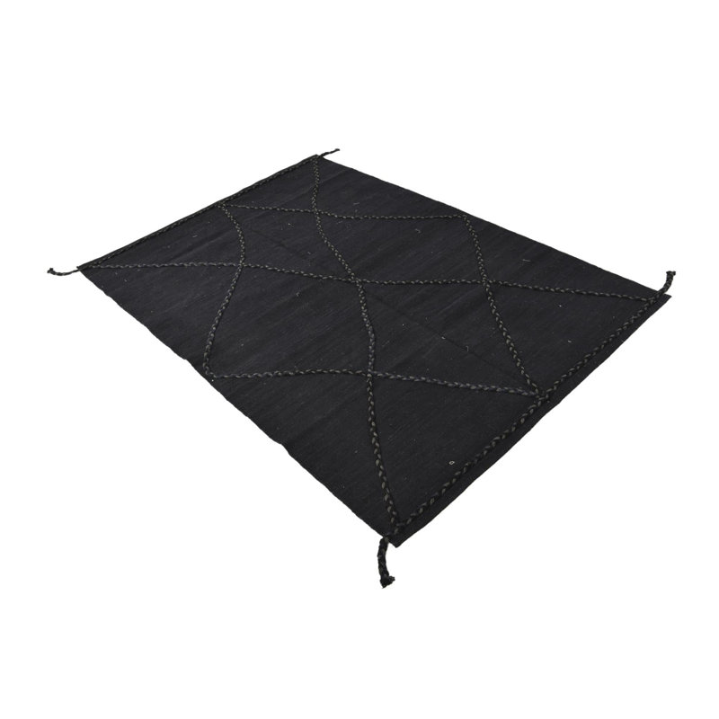 Tapis noir Jessen