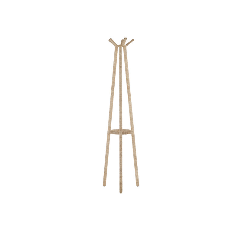 Rolo Iron Freestanding 4 - Hook Coat Rack