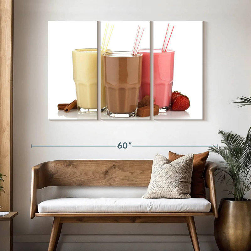 Yarlin Classic Milkshakes, 32" H x 50" W