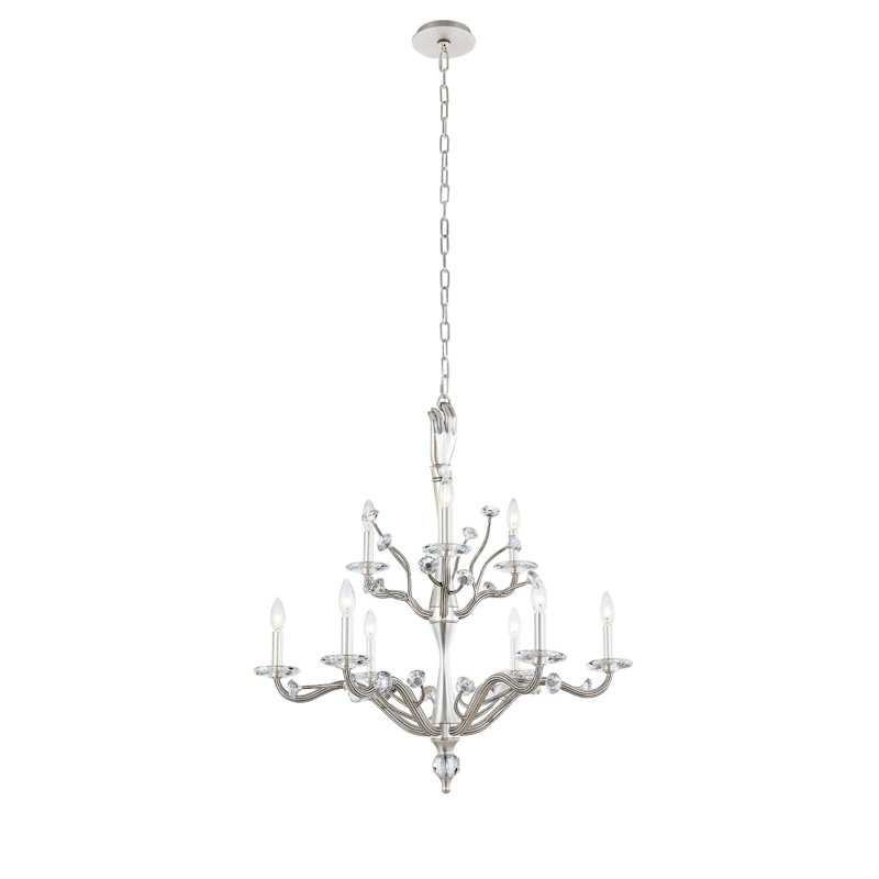 Lustre étain Venus 9 LT Kalco, Étain