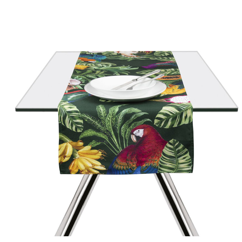 Excelsa table runner Havana cotton 45x140 cm multicolor