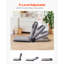 Chaise de plancher avec support de dossier et chaise de plancher pliante à 6 positions réglables
