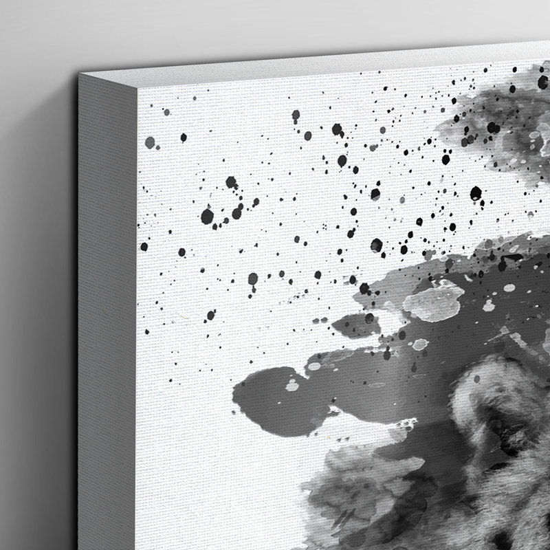 Tigers - Single Picture Frame Rectangle Print on Canvas, 70cm H x 100cm W, Wrapped Canvas
