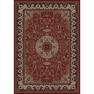 Tapis brun / rouille Izaiah