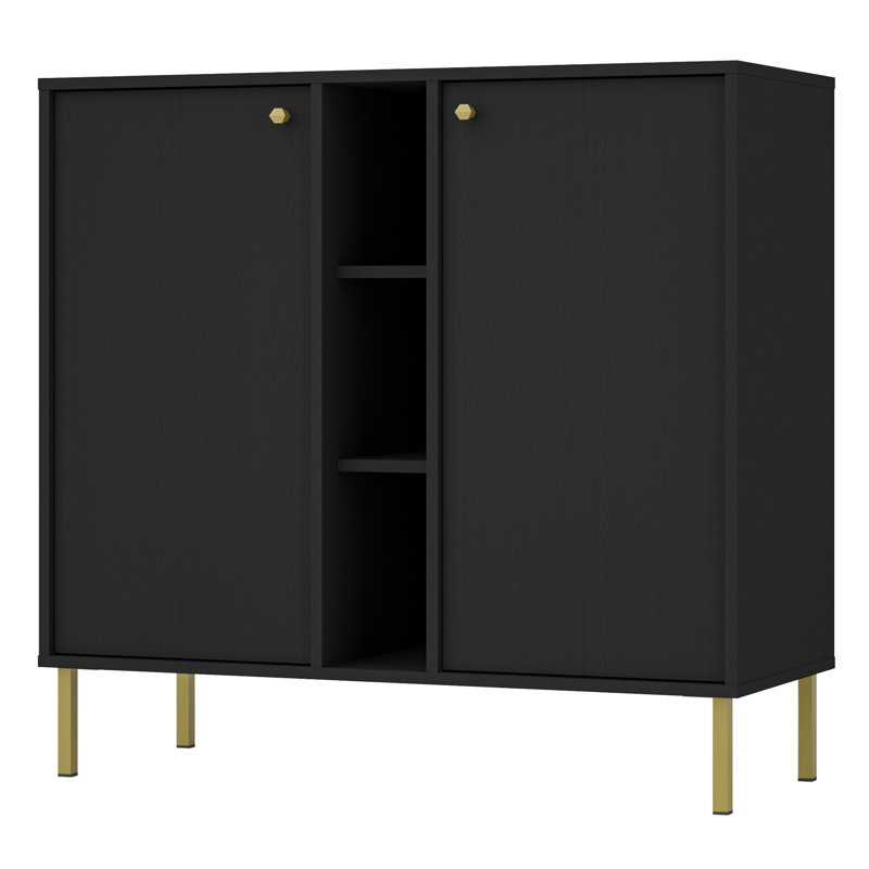 Albani 100.2cm Sideboard, Black
