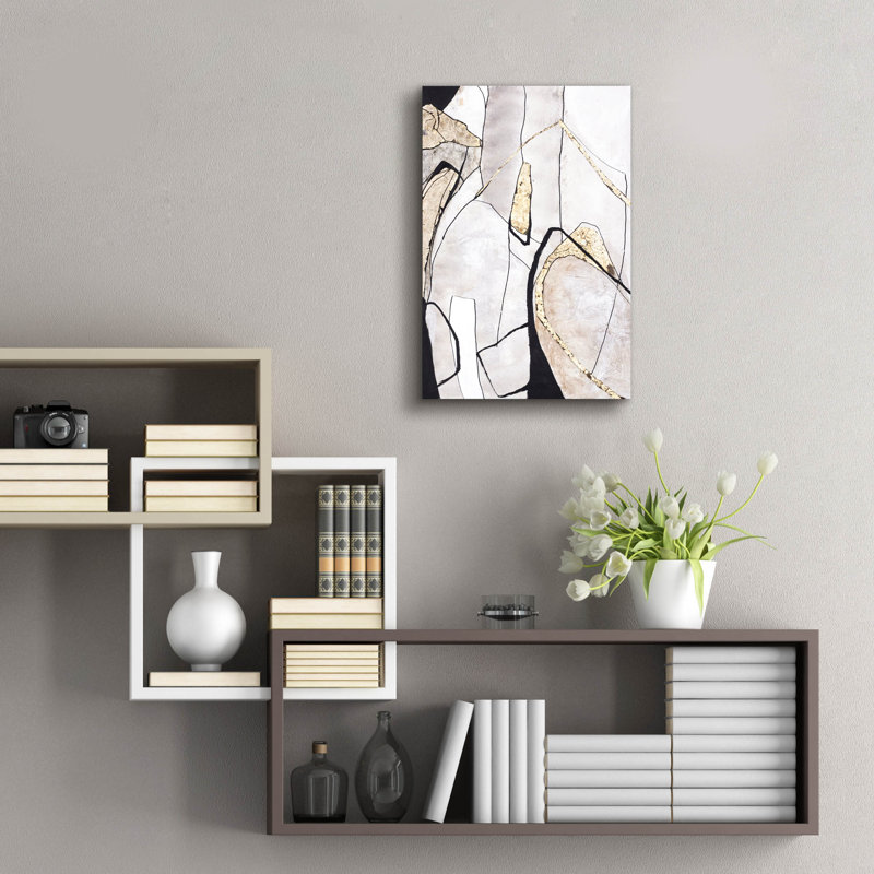  'Natural Shapes' by Design Fabrikken Acrylic Glass Wall Art, 24" x 36", H 24 po x l 16 po